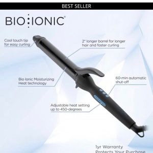 Bionic Graphene MX Curling Iron 1.25”